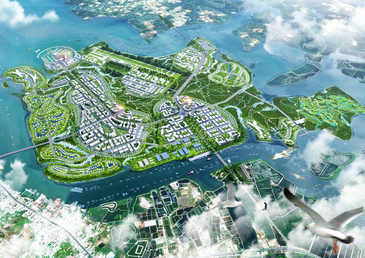 vietnam masterplan, huni architetectes