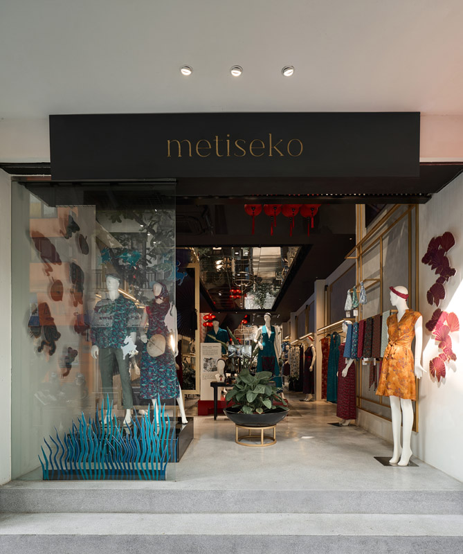 Metiseko Shop interior design by Multiply Office, Hanoi